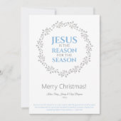 Jesus ist der Grund für den Saisonkranz (Vorderseite)