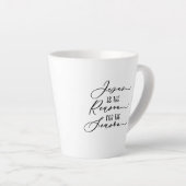 Jesus ist der Grund für den Saisonurlaub Milchtasse (Rechte Ecke)