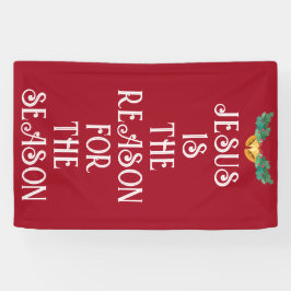 JESUS IST DER GRUND FÜR DEN TÜR-BANNER BANNER