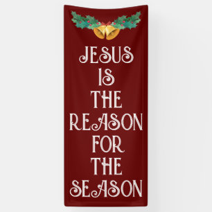 JESUS IST DER GRUND FÜR DEN TÜR-BANNER BANNER
