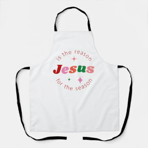 Jesus ist der Grund für den Weihnachtsfeiertag Schürze