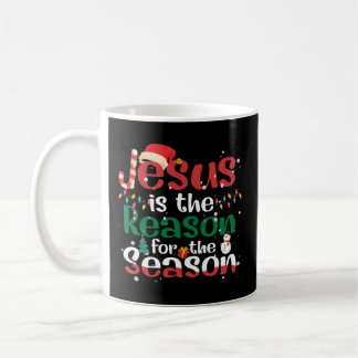 Jesus ist der Grund für die Christliche Jahreszeit Kaffeetasse