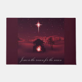 Jesus ist der Grund für die Geburt Fußmatte (Vorderseite)