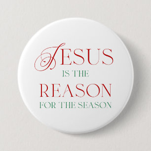 Jesus ist der Grund für die Jahreszeit Button