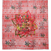 "Jesus ist der Grund für die Jahreszeit" Duschvorhang (Vorderseite)