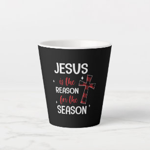 Jesus ist der Grund für die Jahreszeit Milchtasse