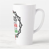 Jesus ist der Grund für die Jahreszeit Milchtasse (Rechts)