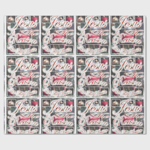 Jesus ist der Grund für die Jahreszeit-Packpapier Geschenkpapier