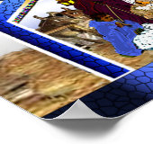 Jesus ist der Grund für die Jahreszeit. Poster (Ecke)