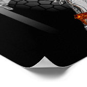 Jesus ist der Grund für die Jahreszeit. Poster (Ecke)