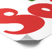 Jesus ist der Grund für die Jahreszeit Poster (Ecke)