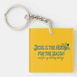 Jesus ist der Grund für die Jahreszeit Schlüsselanhänger