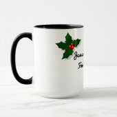 Jesus ist der Grund für die Jahreszeit-Tasse Tasse (Links)