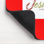 Jesus ist der Grund für die Mousepad (Ecke)