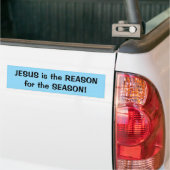 JESUS ist der GRUND für die Saison! Autoaufkleber! Autoaufkleber (Auf Lkw)