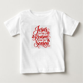 Jesus ist der Grund für die Saison Baby T-shirt