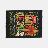 Jesus ist der Grund für die Saison Christlich Chri Fleecedecke (Vorderseite (Horizontal))