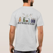 Jesus ist der Grund für die Saison - Farbe T-Shirt (Rückseite)