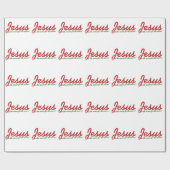 Jesus ist der Grund für die Saison Geschenkpapier (Flach)