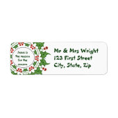 Jesus ist der Grund für die Saison Holly Design (Vorne)