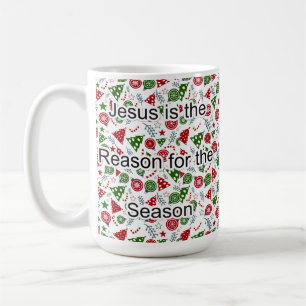 Jesus ist der Grund für die Saison Kaffeetasse