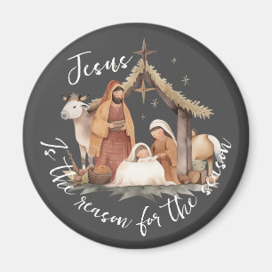 Jesus ist der Grund für die Saison Magnet