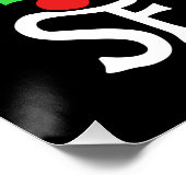 Jesus ist der Grund für die Saison Poster (Ecke)