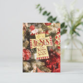 Jesus ist der Grund für die Saison Postkarte (Stehend Vorderseite)