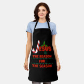 Jesus ist der Grund für die Saison Schürze (Getragen)