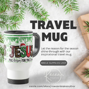 Jesus ist der Grund für die Saisonreiseumarmung Reisebecher