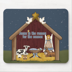 Jesus ist der Grund für die Saisonruhe Mousepad