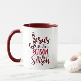 Jesus ist der Grund für die Season Religious Tasse