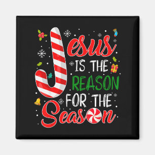 Jesus ist der Grund für die Weihnachts-Pyjama Magnet