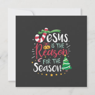 Jesus ist der Grund für die Weihnachtskarte der Sa