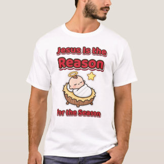 Jesus ist der Grund für die Weihnachtszeit Baby Je T-Shirt