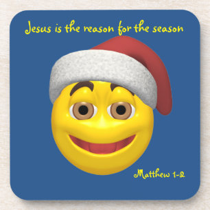 Jesus ist der Grund für die Weihnachtszeit Getränkeuntersetzer