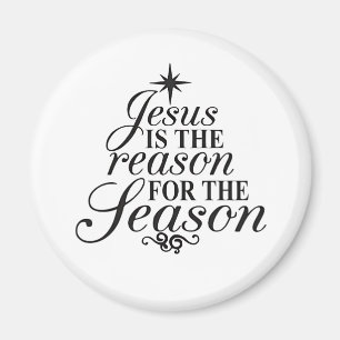 Jesus ist der Grund für die Weihnachtszeit Magnet