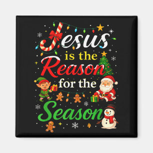 Jesus ist der Grund für die Weihnachtszeit Magnet