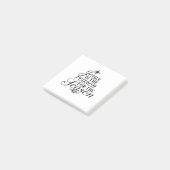 Jesus ist der Grund für die Weihnachtszeit Post-it Klebezettel (angewinkelt)