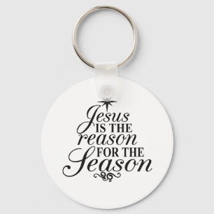 Jesus ist der Grund für die Weihnachtszeit Schlüsselanhänger