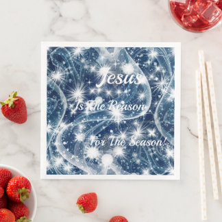 Jesus ist der Grund für die Weihnachtszeit Serviette