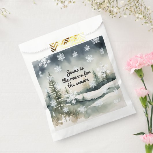 Jesus ist der Grund für die Wintersaison Geschenktütchen (Versiegelt)