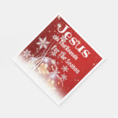 Jesus ist der Grund für die Zeitung Napkin Serviette (Ecke)