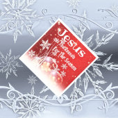 Jesus ist der Grund für die Zeitung Napkin Serviette