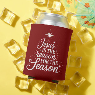 Jesus ist der Grund für diese christliche Jahresze Dosenkühler