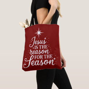 Jesus ist der Grund für diese christliche Jahresze Tasche