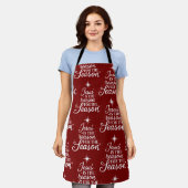 Jesus ist der Grund für diese Jahreszeit Christlic Schürze (Getragen)