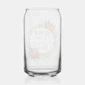 Jesus ist der Grund für Weihnachten der Jahreszeit Dosenglas (Rückseite)