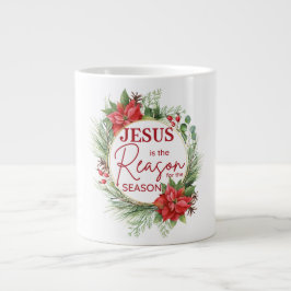 Jesus ist der Grund für Weihnachten der Jahreszeit Jumbo-Tasse