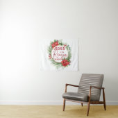 Jesus ist der Grund für Weihnachten der Jahreszeit Wandteppich (Beispiel (Horizontal))